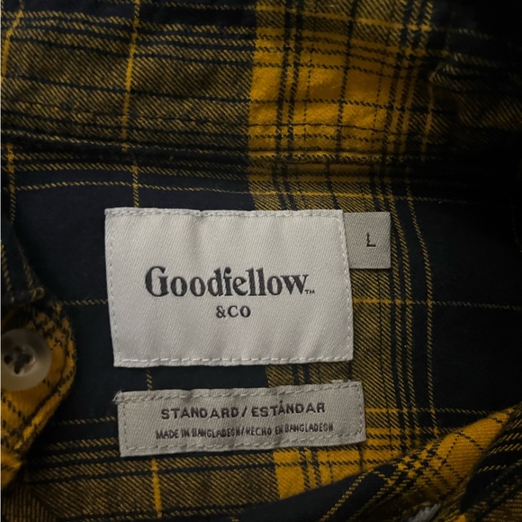 Goodfellow plaid shirt - Picture 2 of 2